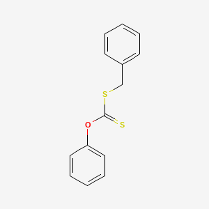 molecular formula C14H12OS2 B8419584 s-Benzyl o-phenyl carbonodithioate CAS No. 24472-74-0
