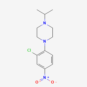 1-(2-Chloro-4-nitro-phenyl)-4-isopropyl-piperazine