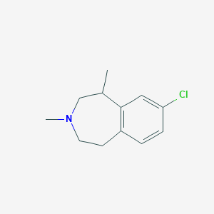 N-methyl-8-Chloro-1-methyl-2,3,4,5-tetrahydro-1H-3-benzazepine