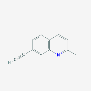 7-Ethynyl-2-methyl-quinoline