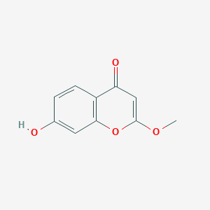 molecular formula C10H8O4 B8419741 2-methoxy-7-hydroxy-4H-chromen-4-one CAS No. 864866-74-0