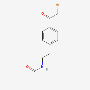 N-[2-(4-Bromoacetyl-phenyl)-ethyl]-acetamide