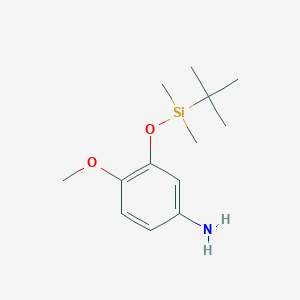 3-(tert-Butyldimethylsilanyloxy)-4-methoxyphenylamine