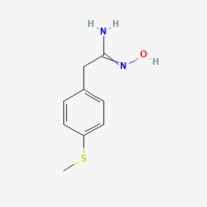 N'-hydroxy-2-[4-(methylthio)phenyl]ethanimidamide