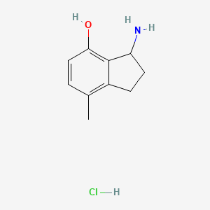 1-Amino-7-hydroxy-4-methylindane hydrochloride