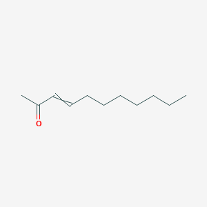 molecular formula C11H20O B084201 Undec-3-EN-2-one CAS No. 10522-37-9