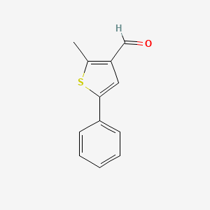 2-Methyl-5-phenylthiophene-3-carbaldehyde