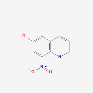 6-Methoxy-1-methyl-8-nitro-1,2-dihydroquinoline