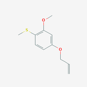 4-(Allyloxy)-2-methoxy-1-(methylsulfanyl)benzene