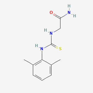2-[3-(2,6-Dimethylphenyl)-thioureido]-acetamide