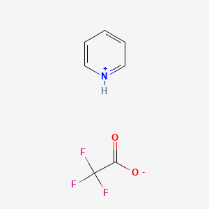 molecular formula C7H6F3NO2 B8420444 pyridine TFA 