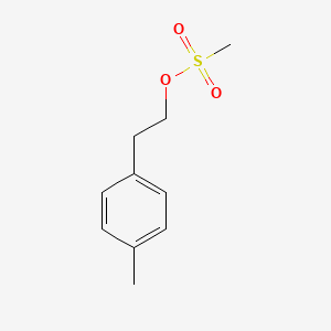 molecular formula C10H14O3S B8420469 p-Methylphenethyl mesylate 