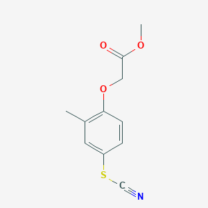 (2-Methyl-4-thiocyanato-phenoxy)-acetic acid methyl ester