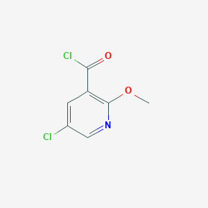 5-Chloro-2-methoxynicotinoyl chloride