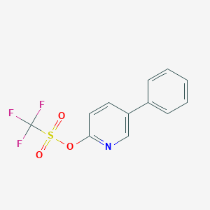 5-Phenylpyridin-2-yl trifluoromethanesulfonate