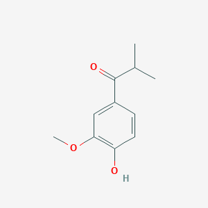 4'-Hydroxy-3'-methoxy-2-methyl-propiophenone