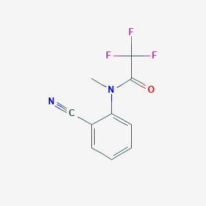 N-(2-Cyanophenyl)-2,2,2-trifluoro-N-methylacetamide