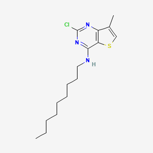 2-Chloro-4-nonylamino-7-methylthieno[3,2-d]pyrimidine
