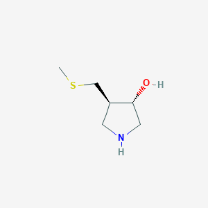 (3S,4R)-3-Hydroxy-4-(methylthiomethyl)-pyrrolidine