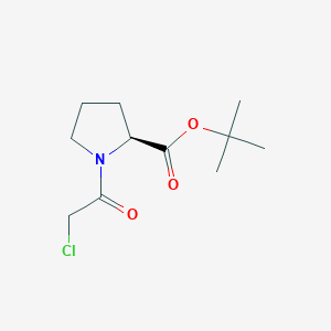 Tert-butyl (2S)-1-(2-chloroacetyl)pyrrolidine-2-carboxylate