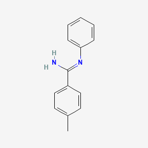 4-methyl-N-phenylbenzenecarboximidamide