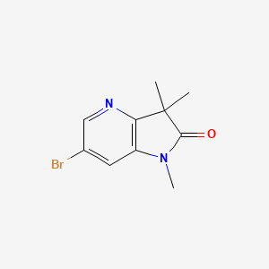 6-Bromo-1,3,3-trimethyl-1,3-dihydro-2H-pyrrolo[3,2-b]pyridin-2-one