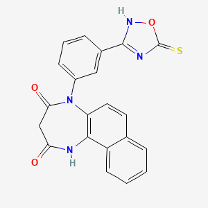 molecular formula C21H14N4O3S B8421164 NP-1815-PX 