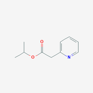 molecular formula C10H13NO2 B8421264 Isopropyl 2-pyridylacetate 