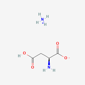 molecular formula C4H10N2O4 B8421409 azanium;(2S)-2-amino-4-hydroxy-4-oxobutanoate 