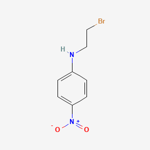 molecular formula C8H9BrN2O2 B8421568 N-(2-Bromoethyl)-4-nitroaniline 