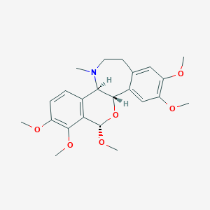 molecular formula C23H29NO6 B084216 阿尔卑宁 CAS No. 14028-90-1