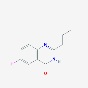 2-Butyl-6-iodoquinazolin-4(1H)-one