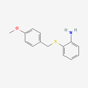 2-(4-Methoxybenzylthio)aniline