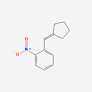 1-(Cyclopentylidenemethyl)-2-nitrobenzene