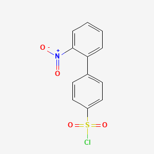 2'-Nitro-4-biphenylyl-sulphonic acid chloride