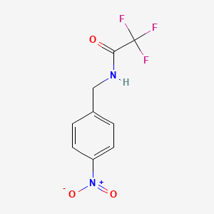 N-(4-nitrobenzyl)trifluoroacetoamide