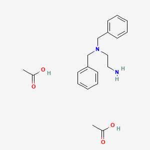 N,N-dibenzylethylene diamine diacetate
