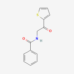alpha-N-benzoylamino-2-acetylthiophene