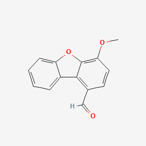 4-Methoxy-dibenzofuran-1-carbaldehyde