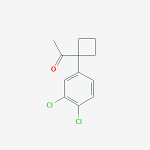 1-Acetyl-1-(3,4-dichlorophenyl)cyclobutane