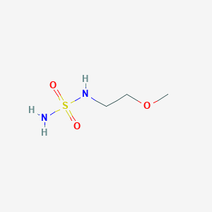 molecular formula C3H10N2O3S B8422290 N-(2-Methoxyethyl)sulfamide 