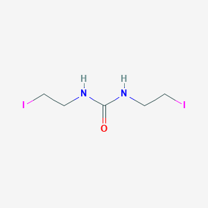 molecular formula C5H10I2N2O B084224 1,3-Bis(2-iodoethyl)urea CAS No. 13908-87-7