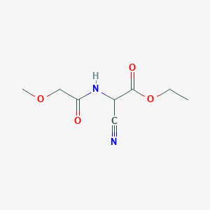 Cyano-(2-methoxy-acetylamino)-acetic acid ethyl ester