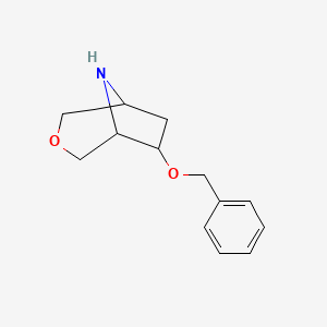 6-(Benzyloxy)-3-oxa-8-azabicyclo[3.2.1]octane
