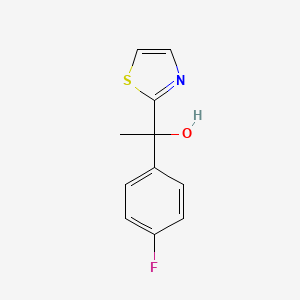 1-(4-Fluorophenyl)-1-(thiazol-2-yl)ethanol