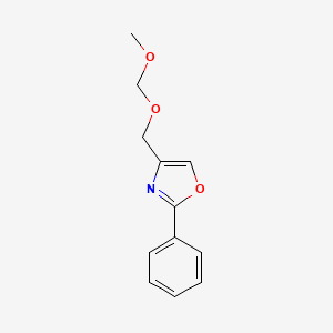 4-Methoxymethoxymethyl-2-phenyloxazole