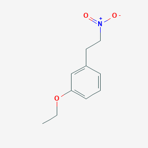 molecular formula C10H13NO3 B8422512 1-Ethoxy-3-(2-nitro-ethyl)-benzene 