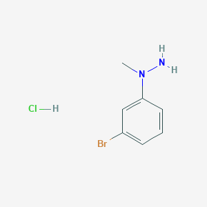 1-(3-Bromophenyl)-1-methylhydrazine hydrochloride