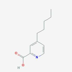 4-Pentylpyridine-2-carboxylic acid