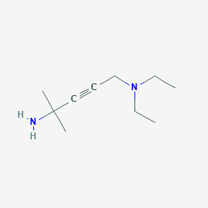4-Diethylamino-1,1-dimethyl-2-butynylamine